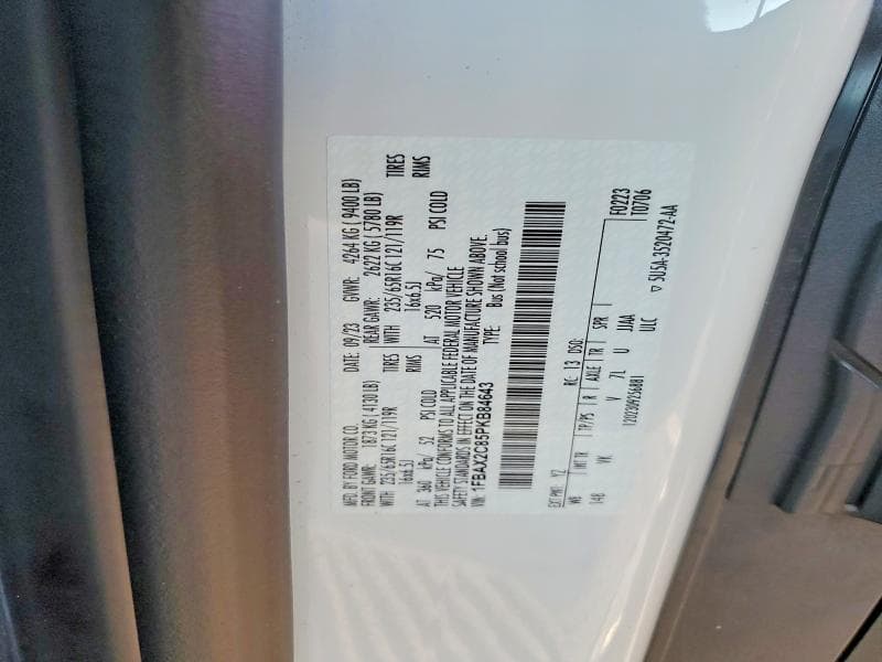 2023 FORD TRANSIT T-350 14