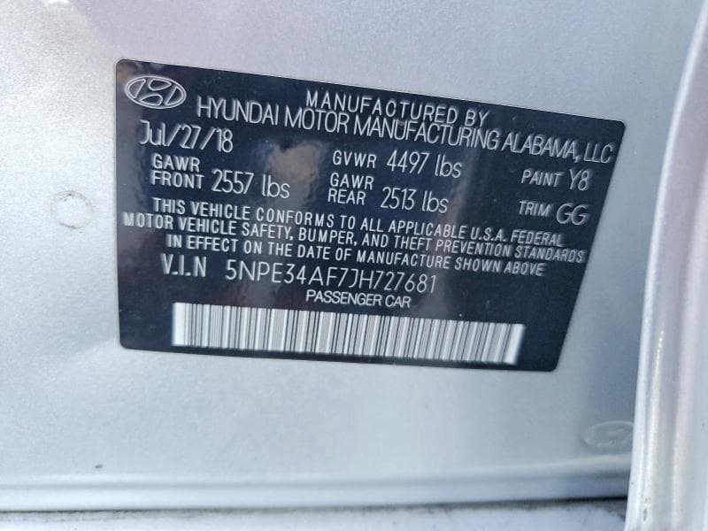 2018 HYUNDAI SONATA SEL+ 13