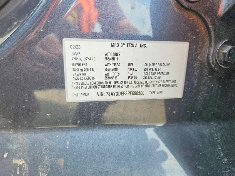 2023 TESLA MODEL Y 12