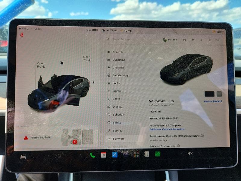 2018 TESLA MODEL 3 9