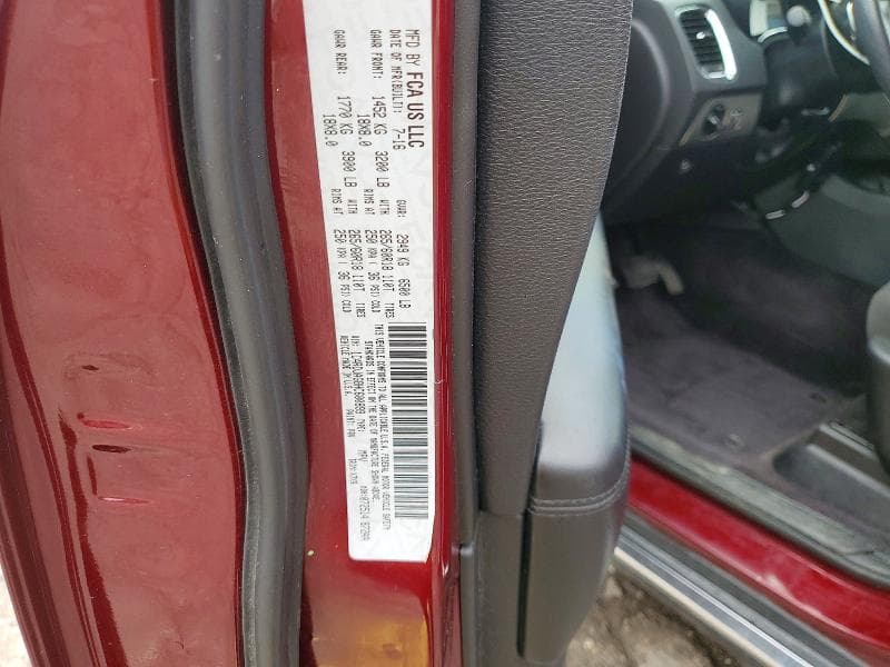 2017 DODGE DURANGO SXT 13