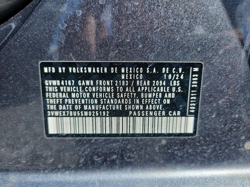 2025 VOLKSWAGEN JETTA SE 13