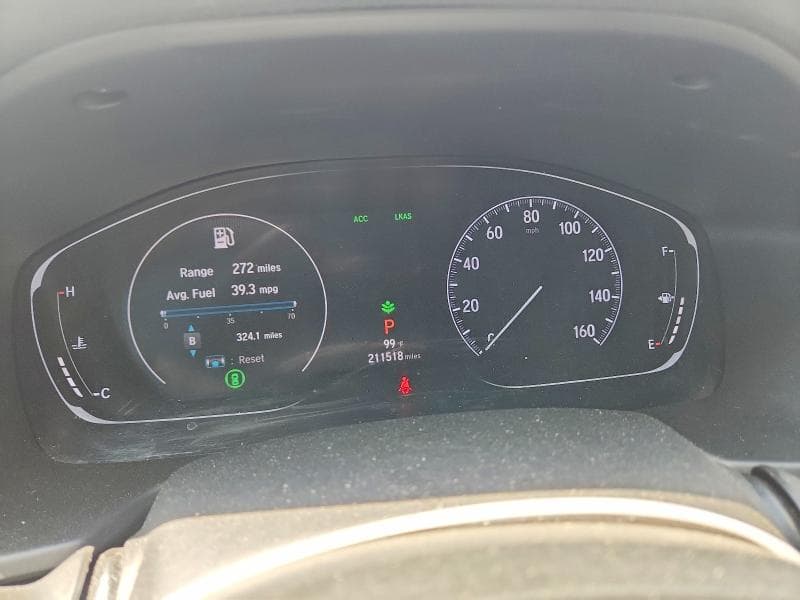 2020 HONDA ACCORD EX 9