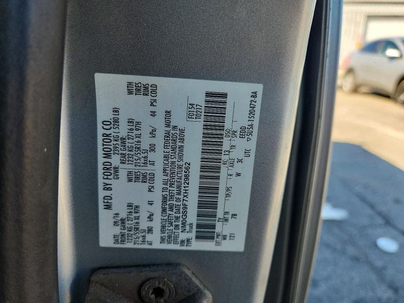 2017 FORD TRANSIT CONNECT XLT 13