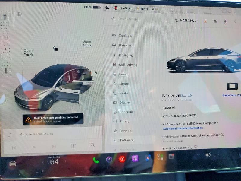2025 TESLA MODEL 3 9