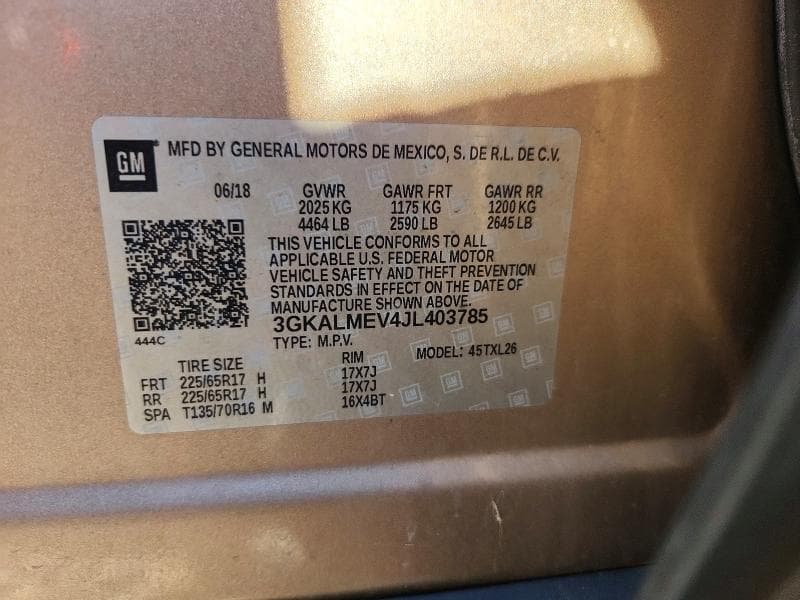 2018 GMC TERRAIN 13