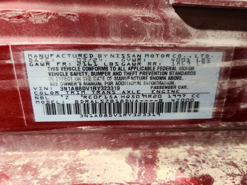 2024 NISSAN SENTRA SR 13