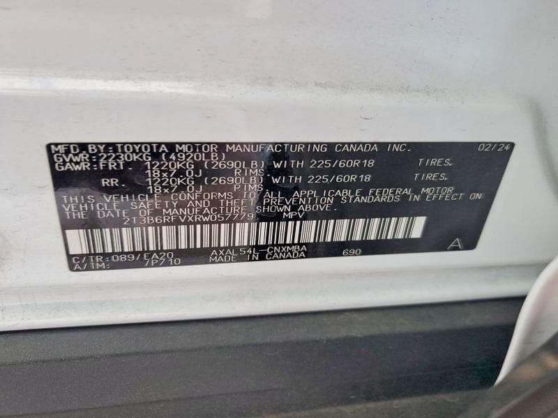 2024 TOYOTA RAV4 XLE PREMIUM 14
