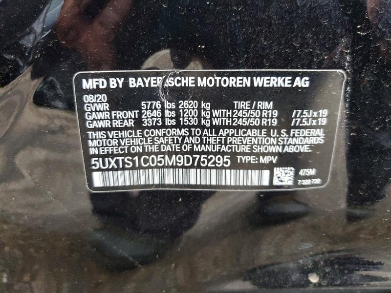 2021 BMW X3 XDRIVE30E 13