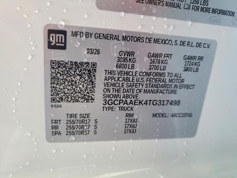 2026 CHEVROLET SILVERADO C1500 13