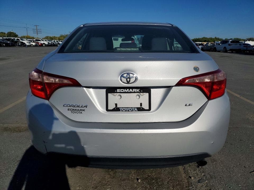 2017 TOYOTA COROLLA LE 6