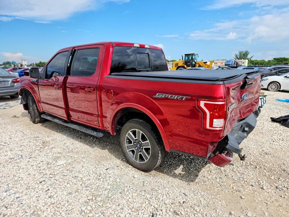 2017 FORD F150 SUPERCREW 2