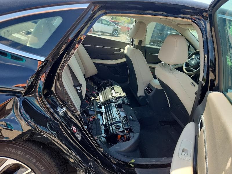 2022 HYUNDAI SONATA HYBRID BLUE 10