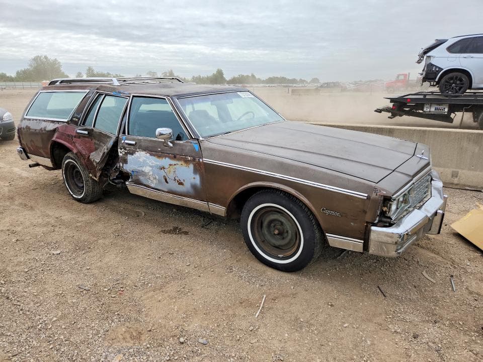 1983 CHEVROLET CAPRICE CLASSIC 4
