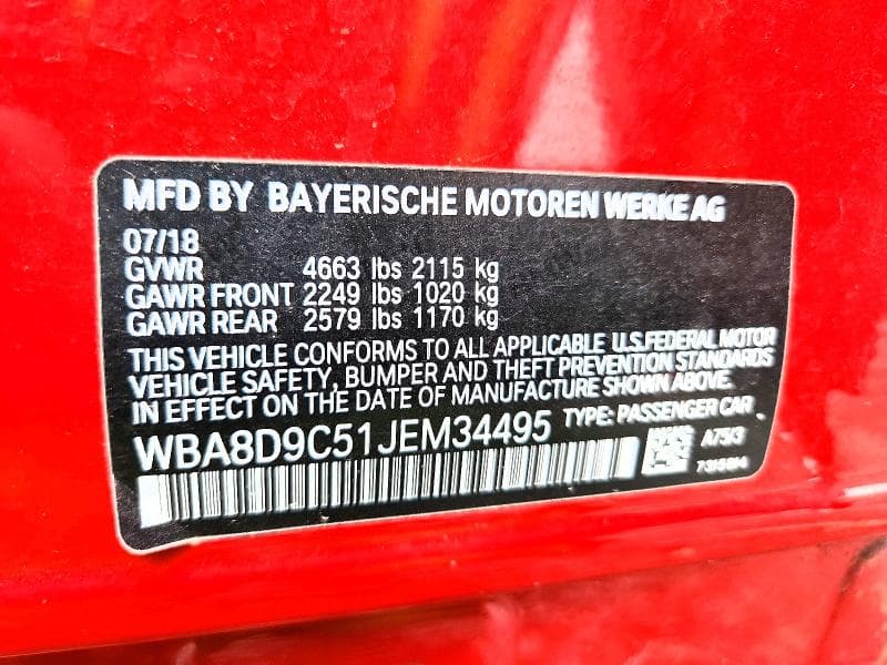 2018 BMW 330 XI 13