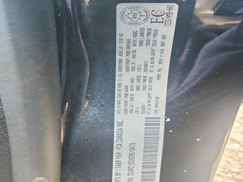 2025 CHRYSLER GRAND CARAVAN SXT 13