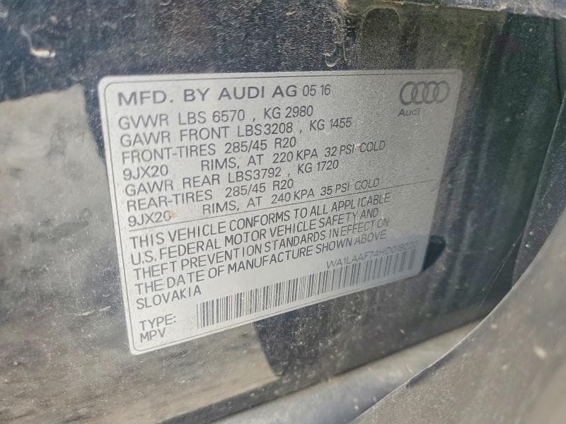 2017 AUDI Q7 PREMIUM PLUS 13