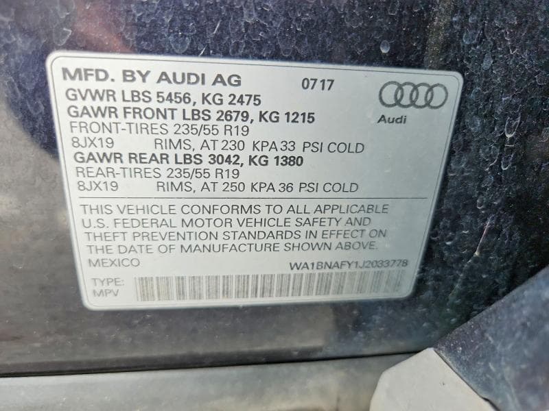 2018 AUDI Q5 PREMIUM PLUS 14