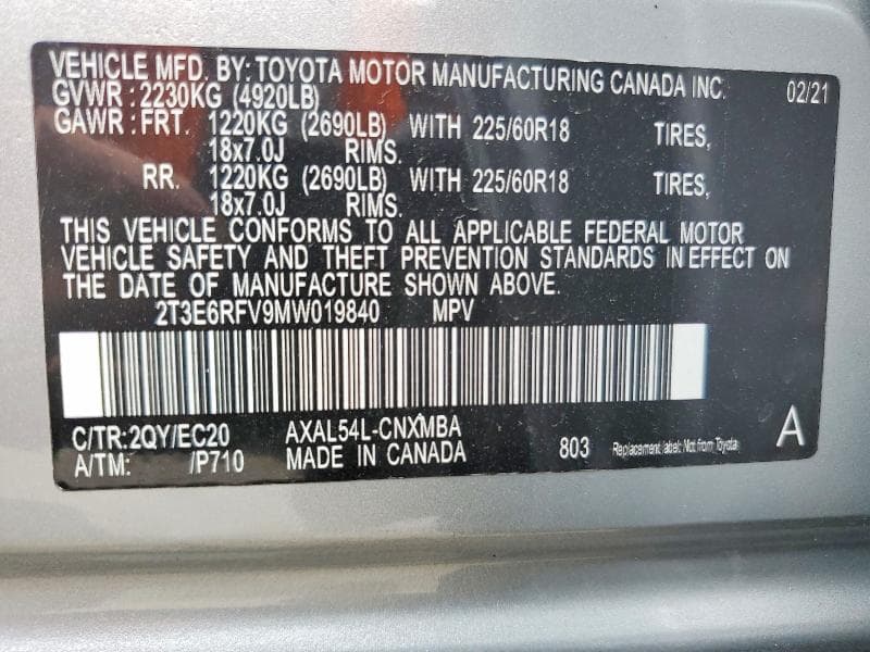 2021 TOYOTA RAV4 XSE 13