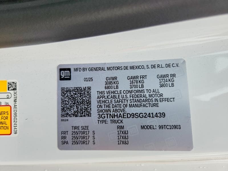 2025 GMC SIERRA C1500 12