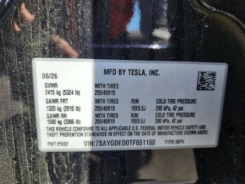 2026 TESLA MODEL Y 13