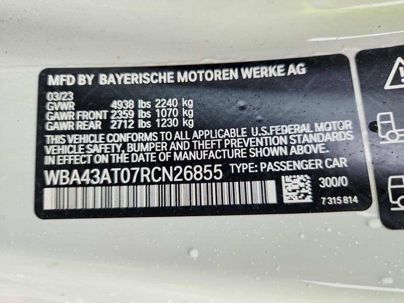 2024 BMW 430XI 12