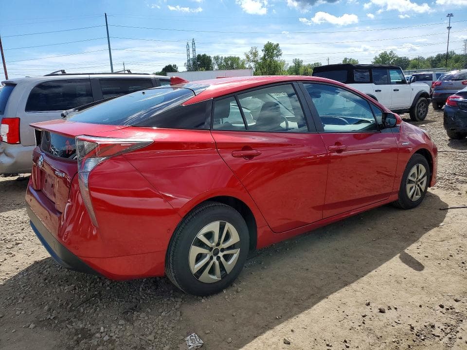 2017 TOYOTA PRIUS FOUR 3