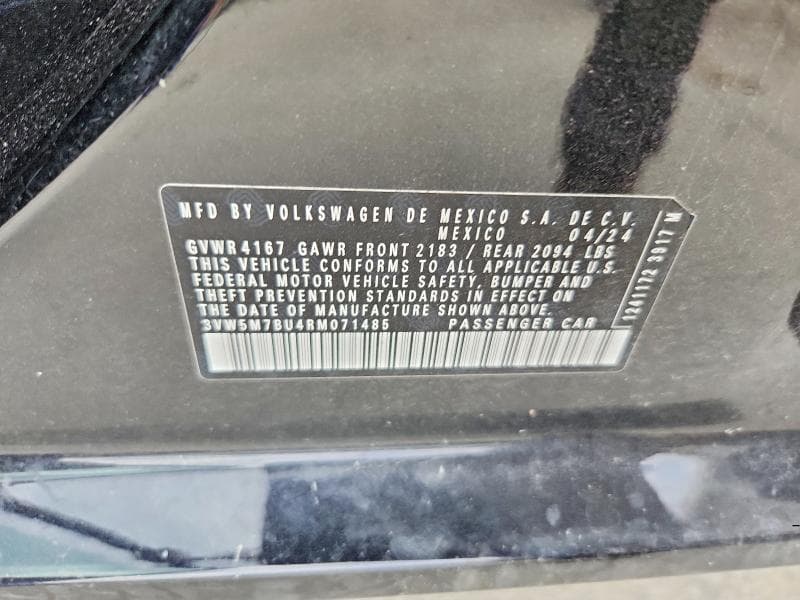 2024 VOLKSWAGEN JETTA S 12