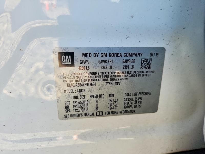 2019 BUICK ENCORE PREFERRED 13