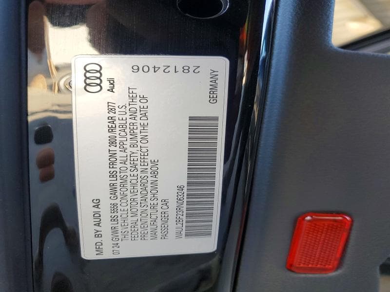 2024 AUDI A6 PREMIUM PLUS 12