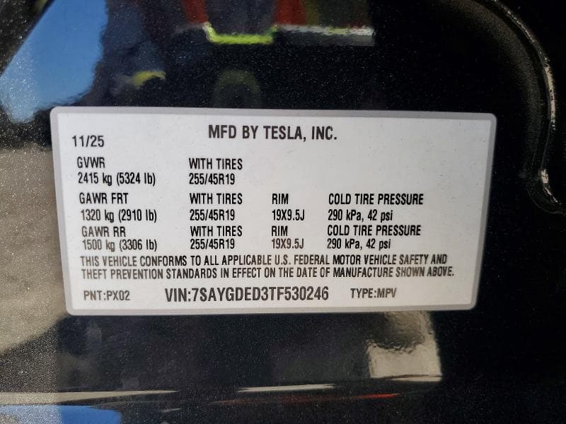 2026 TESLA MODEL Y 13
