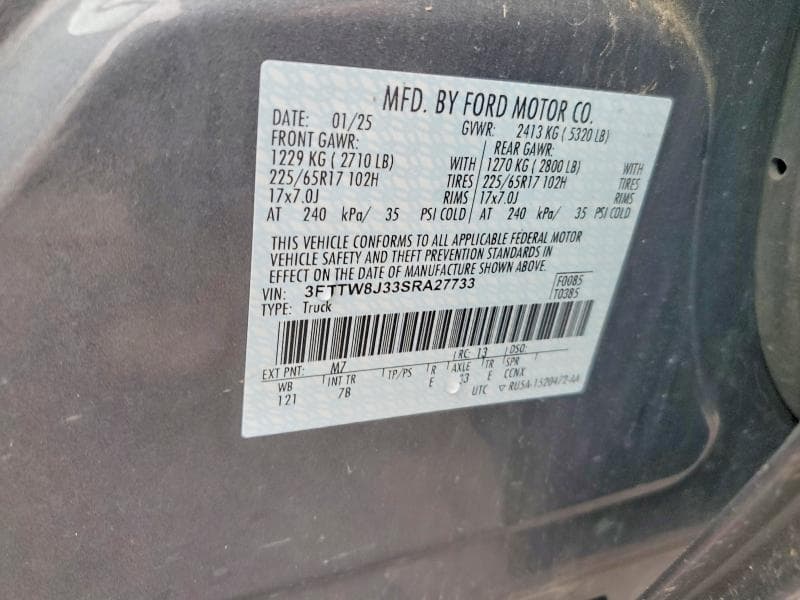 2025 FORD MAVERICK XLT 13