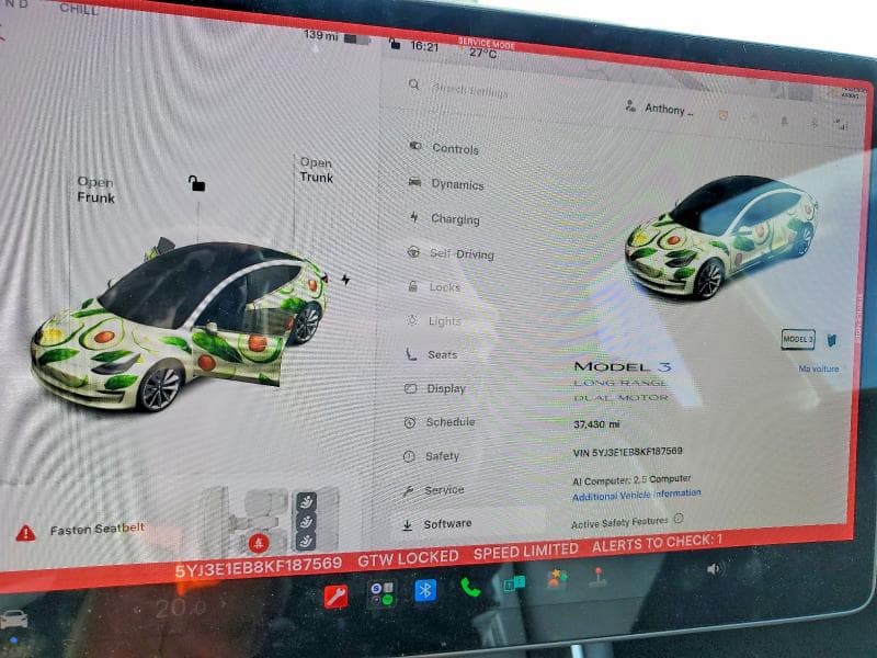 2019 TESLA MODEL 3 9
