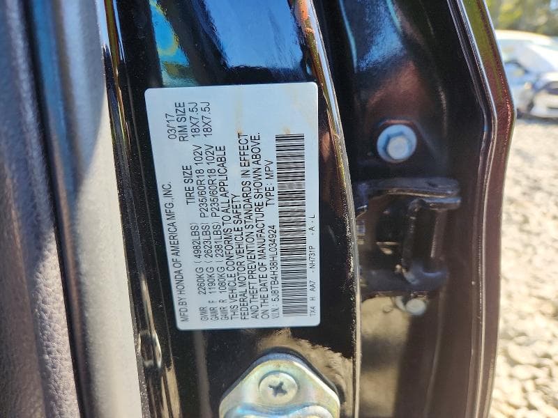 2017 ACURA RDX 12