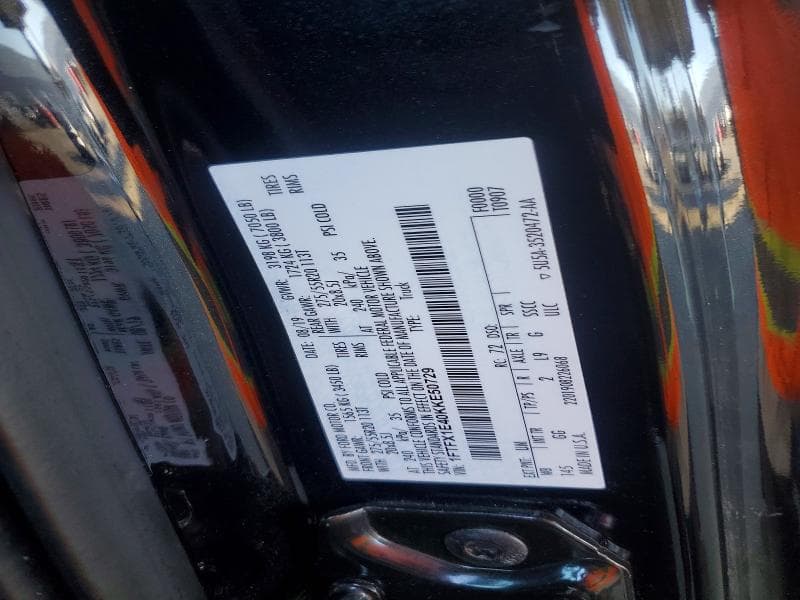 2019 FORD F150 SUPER CAB 12