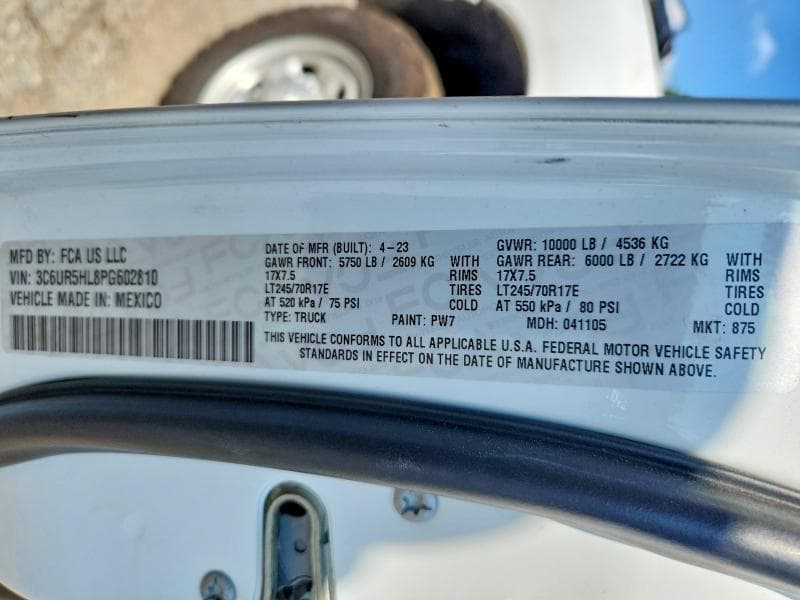 2023 RAM 2500 TRADESMAN 13