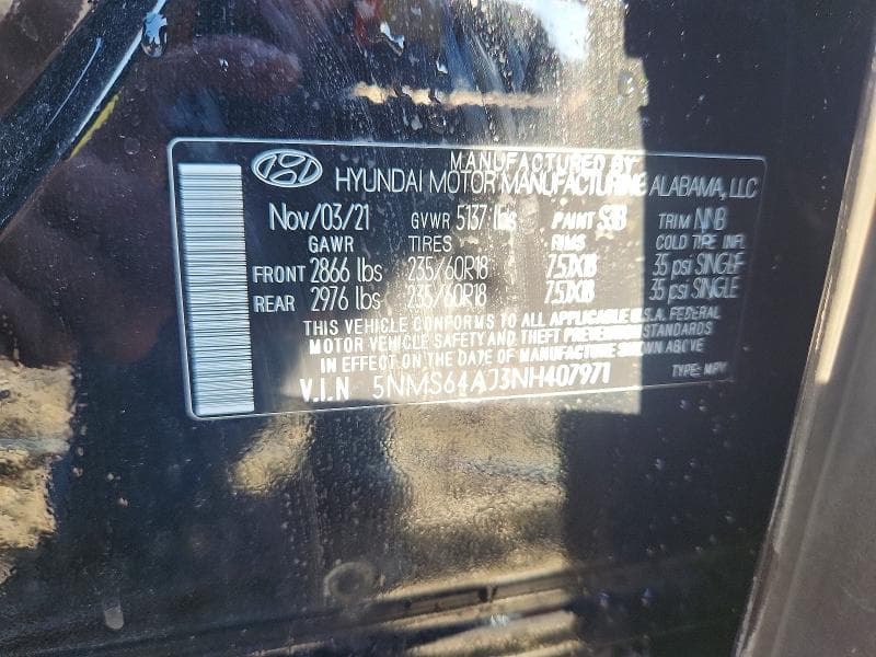 2022 HYUNDAI SANTA FE XRT 12