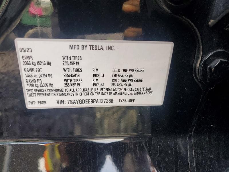 2023 TESLA MODEL Y 12