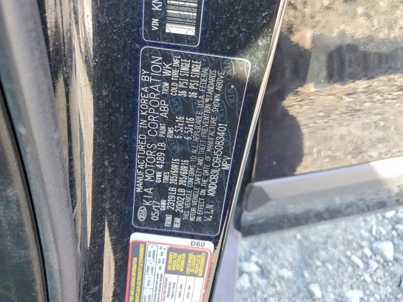 2017 KIA NIRO LX 13
