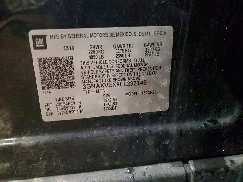 2020 CHEVROLET EQUINOX LT 14