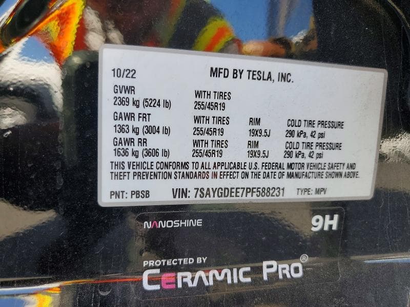 2023 TESLA MODEL Y 12