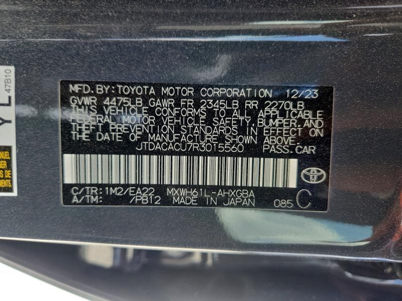 2024 TOYOTA PRIUS PRIME XSE 12