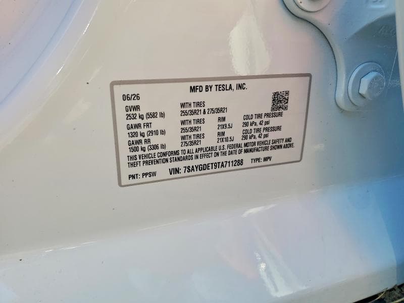 2026 TESLA MODEL Y 13