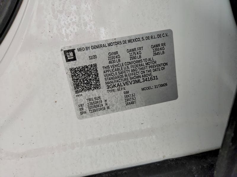 2021 GMC TERRAIN SLT 12