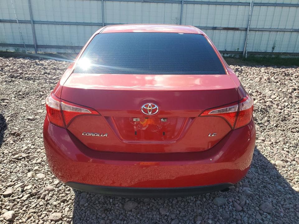 2019 TOYOTA COROLLA LE 6