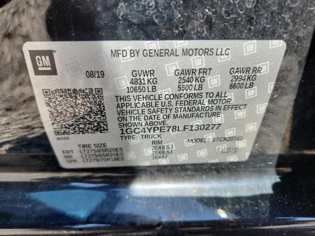 2020 CHEVROLET SILVERADO K2500 HEAVY DUTY LTZ 13