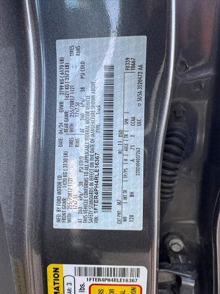 2024 FORD RANGER XL 10