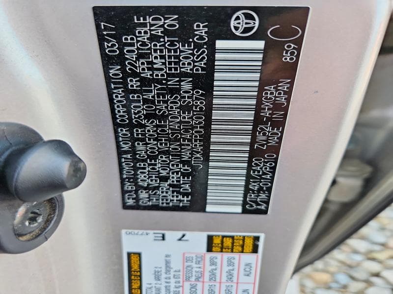 2017 TOYOTA PRIUS PRIME PREMIUM 12