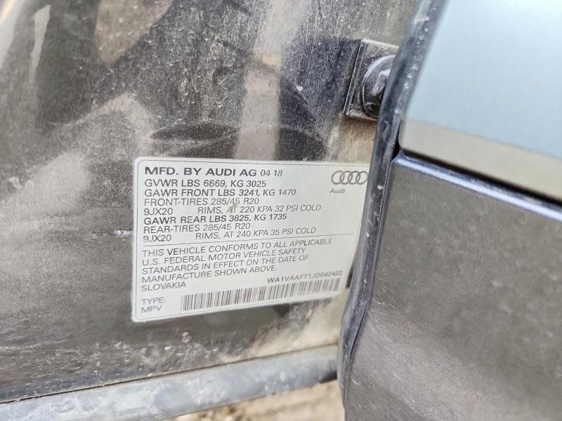 2018 AUDI Q7 PRESTIGE 14