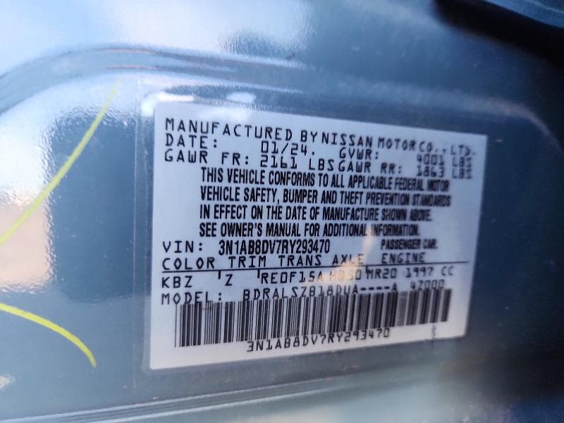 2024 NISSAN SENTRA SR 12
